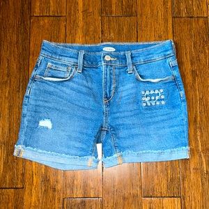 Old Navy Girl’s Destructed Jean Shorts